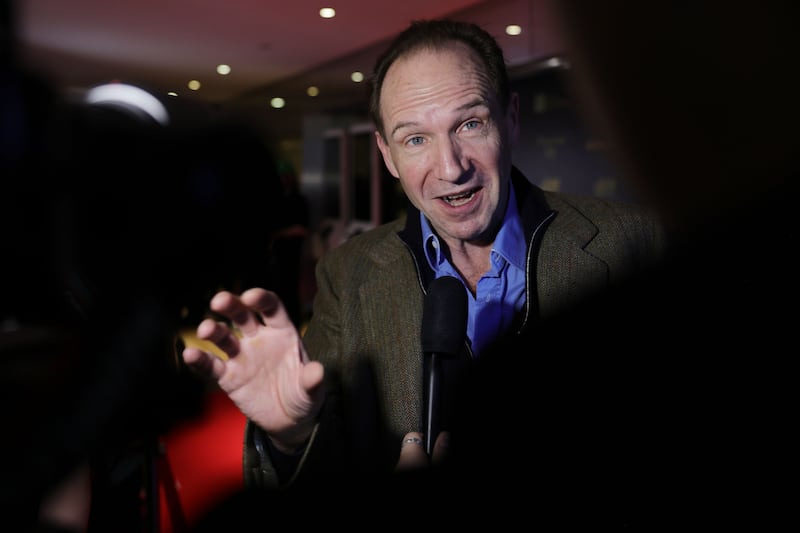 Dublin International Film Festival: Ralph Fiennes. Photograph: Alan Betson

