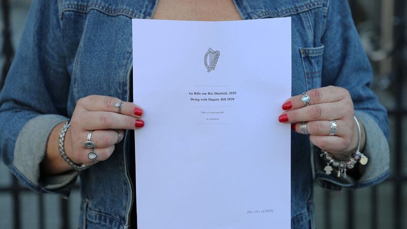 The Dying with Dignity Bill was tabled   last year. File photograph Nick Bradshaw / The Irish Times