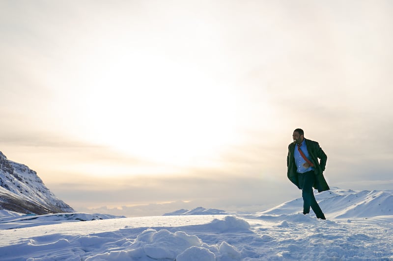 Luther: on ice. Photograph: Netflix