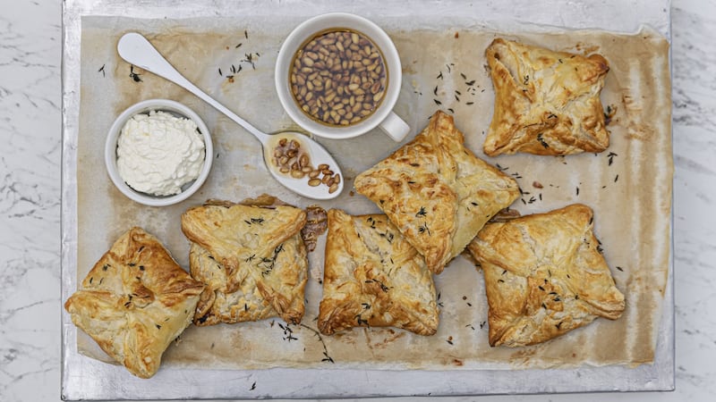 Sicilian onion tarts. Photograph: Harry Weir