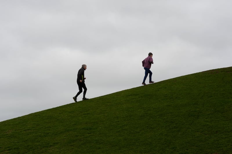 Willingly running may be a sign that all is not well. Photograph: Alan Betson

