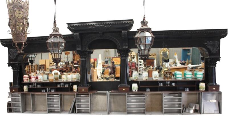 Large decorative Brunswick bar from Cafe en Seine €3,000-€5,000, from Victor Mee.