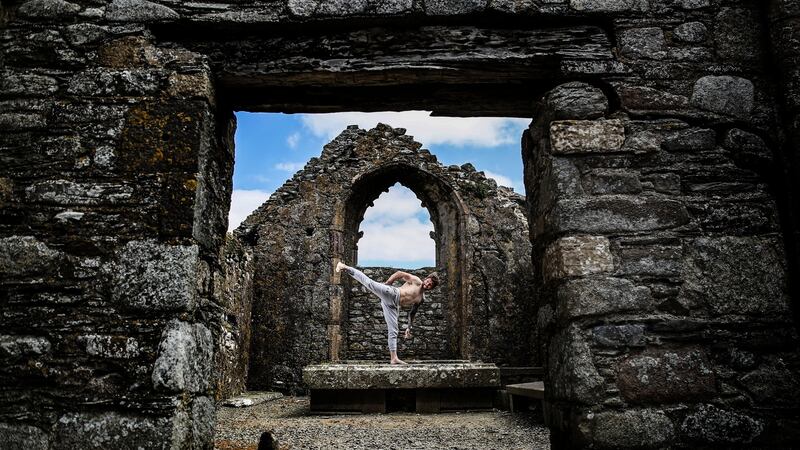 MMA fighter Brian Moore trains in Carrig-on-Bannow. Photo: Dan Sheridan/Inpho