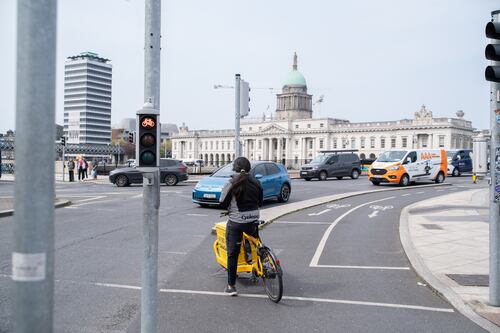 You’re so brave, people say, to cycle in Dublin