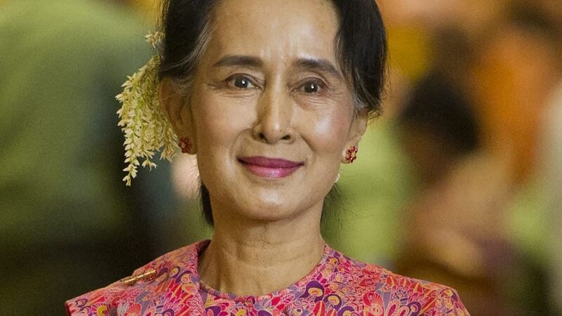 Supporters of Sung San Suu Kyi (76) say the cases against her are baseless and designed to end the challenge she poses to the military’s grip on power. File photograph: STR/AFP via Getty Images