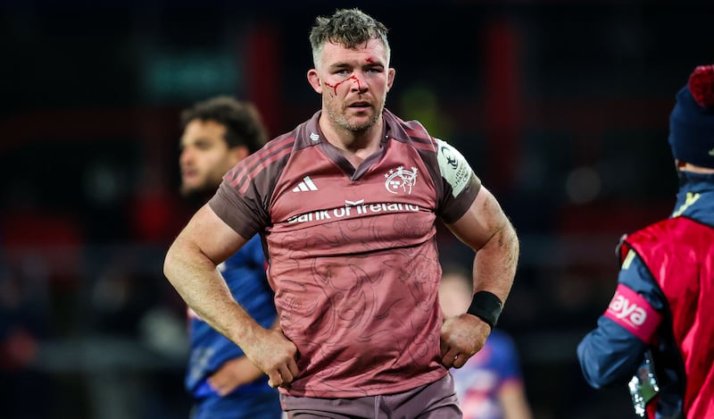 Munster's Peter O'Mahony during his team's win over Stade Français. Photograph: Nick Elliott/Inpho