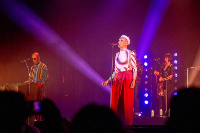 Kevin Rowland of Dexys performs at 3Olympia.Photograph: Tom Honan