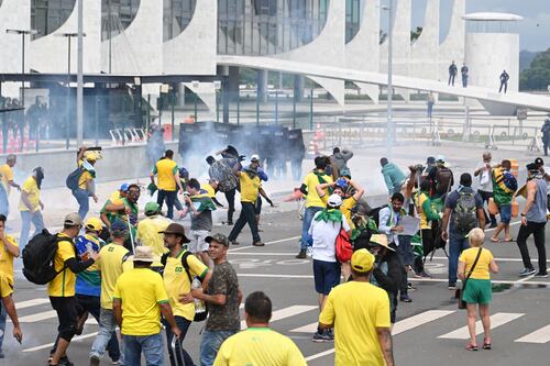 Bolsonaro supporters invade Brazil’s supreme court and presidential palace