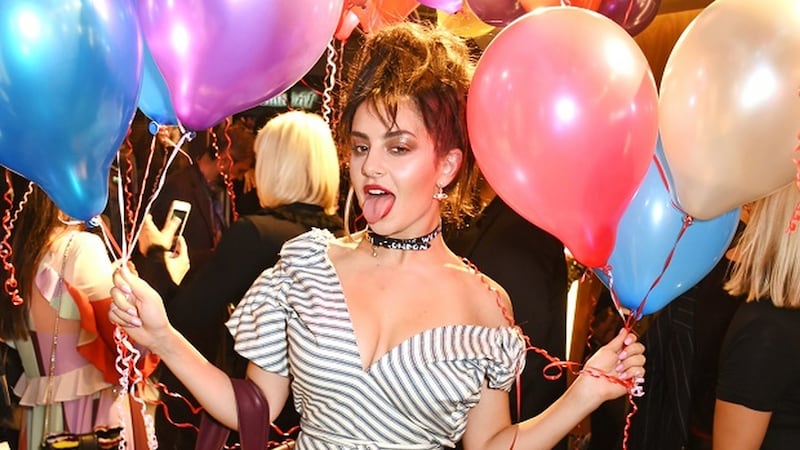 Up and away: Charli XCX.  Photograph: Dave Benett/Getty Images