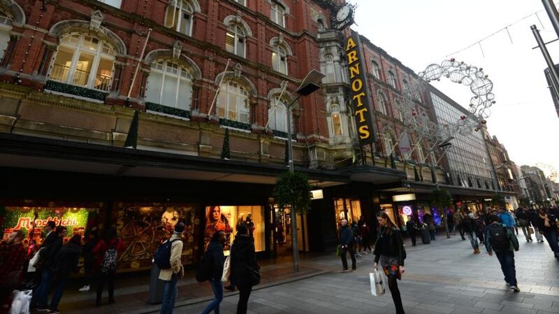 Much of the work done so far on upgrading Arnotts on Henry Street in Dublin has involved legacy issues such as refurbishing old departments. Photograph: Dara Mac Dónaill