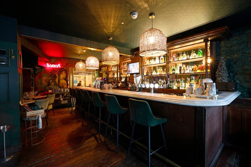 The bar at Indochine. Photograph: Nick Bradshaw