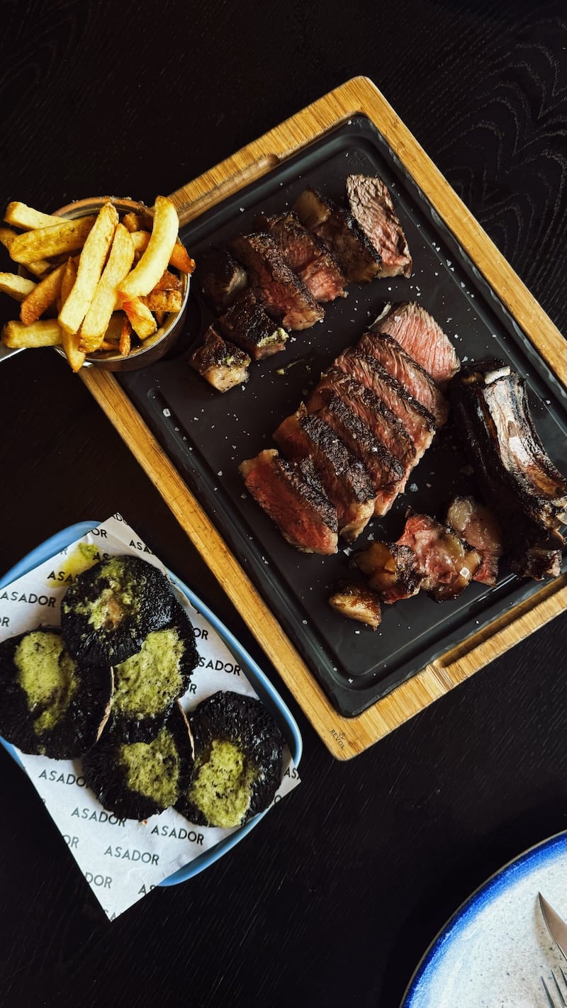 Asador, where grilled dishes get their delicious char and smokiness from being cooked over oak, applewood and hickory