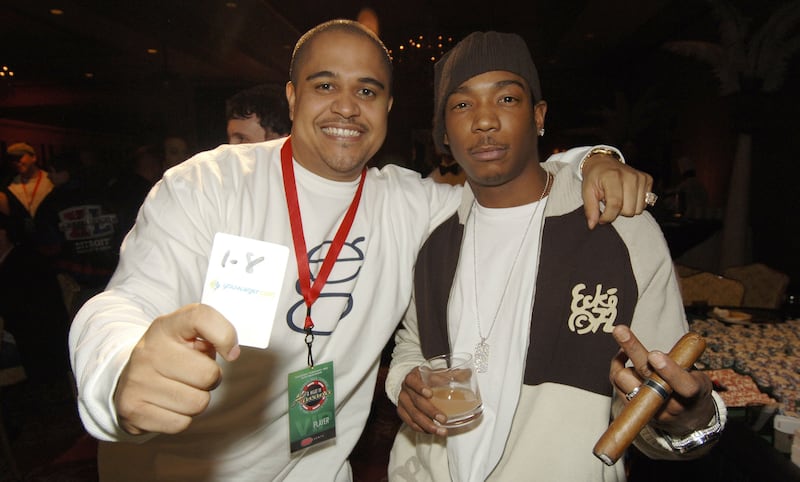 Irv Gotti  and rapper Ja Rule in February 2006. Photograph: Bryan Mitchell/Getty Images