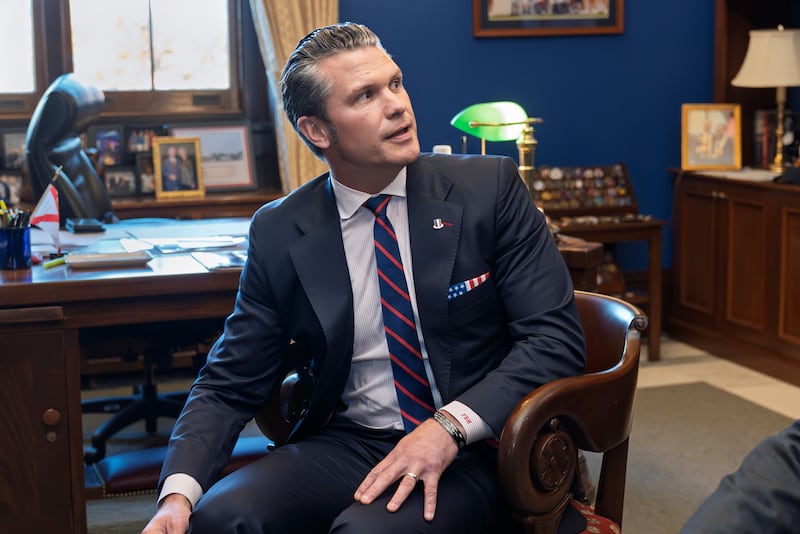 Pete Hegseth  has told the incoming Senate armed services committee chairman, Roger Wicker, that he would not drink if his appointment was approved. Photograh: J Scott Applewhite/AP