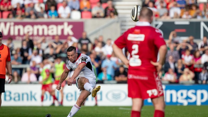 John Cooney in action for Ulster against Scarlets in Belfast. Photograph: Morgan Treacy/Inpho