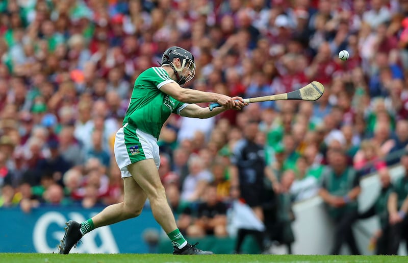 Limerick's Graeme Mulcahy during the 2018 All-Ireand Senior Hurling final against Galway. Photograph: Tommy Dickson/Inpho