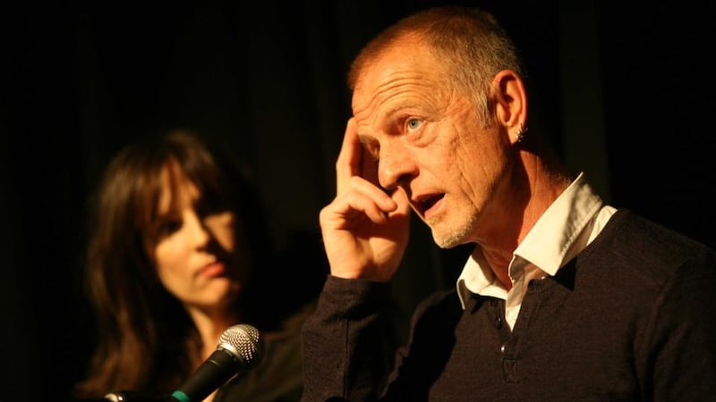 Claire Kilroy and Gerbrand Bakker at the seventh John McGahern international seminar in Carrick-on-Shannon, Co Leitrim. Photograph: Brian Farrell