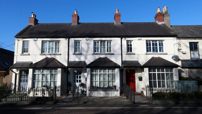 Houses on the Dublin Road in Shankill. Photograph: Laura Hutton