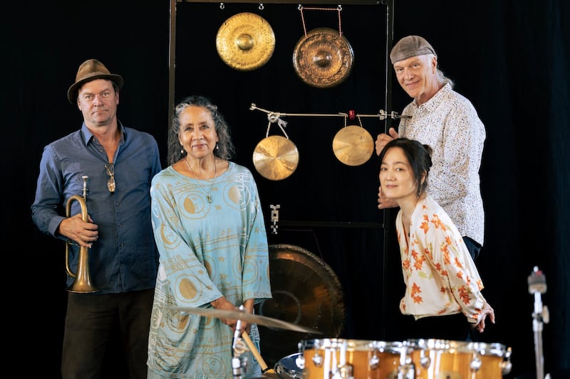 Cork Jazz Festival 2024: Drummer/percussionist Marilyn Mazur, second from left, with her Special 4 quartet