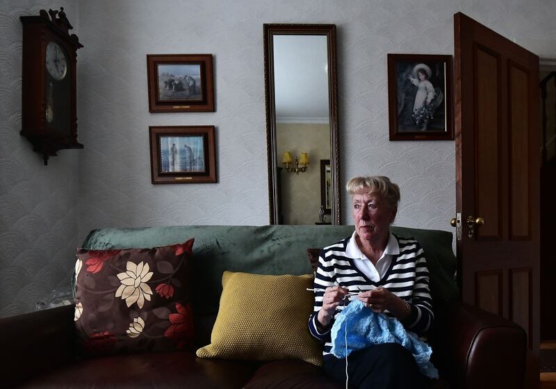 Maureen Rafferty, whose son Philip was abducted by the UFF in 1973. Photograph: Colm Lenaghan/Pacemaker