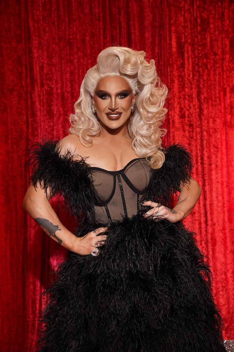 The Vivienne attends the British Soap Awards 2023 at The Lowry Theatre in Salford. Photograph: Danny Lawson/PA Wire