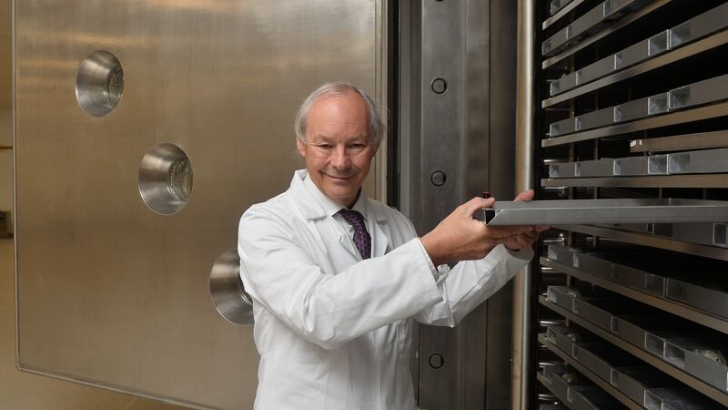 Dr Peter FitzGerald, managing director of Randox Laboratories. Photograph: Colm Lenaghan/Pacemaker