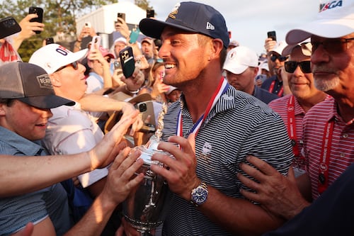 The human side of Bryson DeChambeau comes out in US Open victory