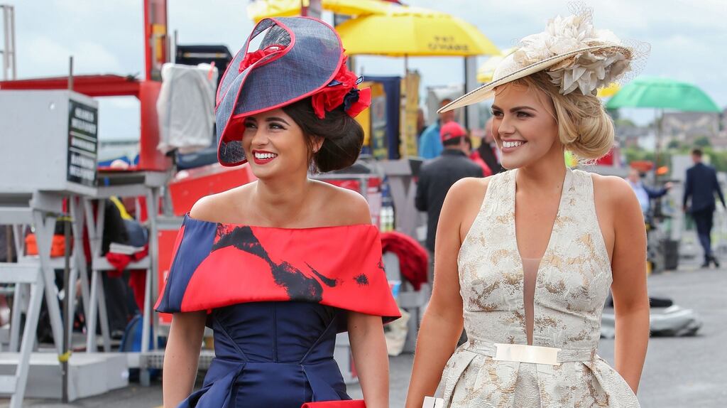 Galway Races: Ladies first as hats, heels and dresses take over – The ...