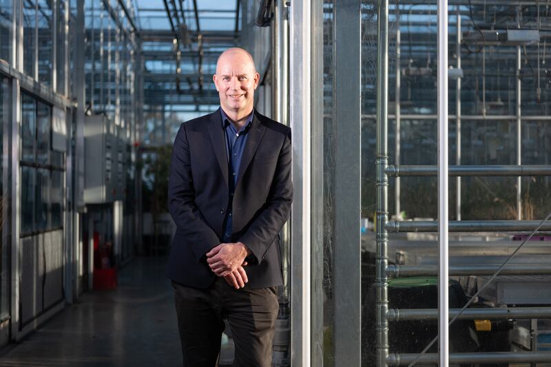 Tasman Crowe, Vice President for Sustainability, UCD. Photographed in the Rosemount Environmental Research Station at UCD.