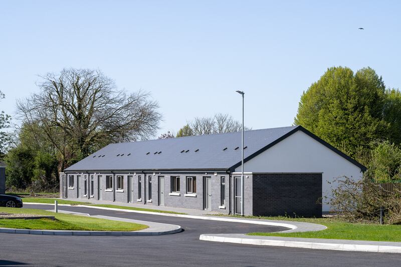 The restored and renovated Stanwix Village, now home to 20 residents. Photograph: Donal Murphy