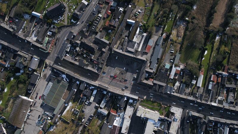 O’Connell Square, Mountmellick, Co. Laois. Photograph: Magnaparte