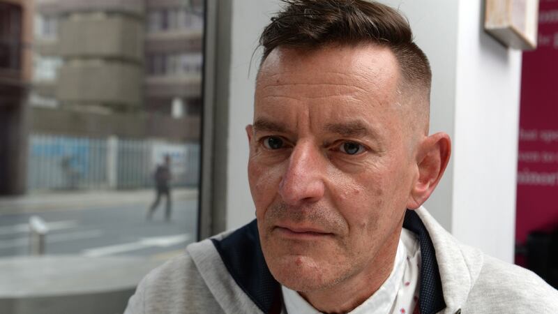 Tonie Walsh, gay rights campaigner,  said ‘Liam’ case was  example of State’s  ‘unfinished business’. Photograph: Cyril Byrne