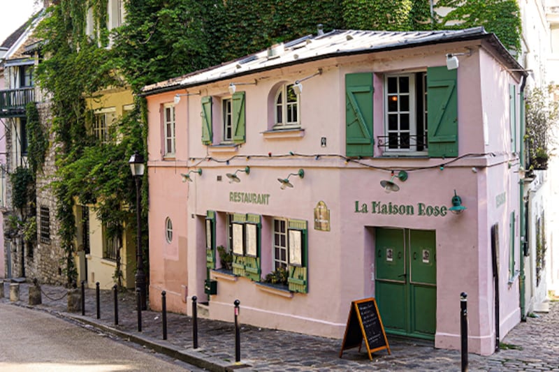 Picasso’s friend and sometime lover Germaine owned the Maison Rose restaurant in Montmartre from 1908 until 1948. Photograph: Alex Zouaghi