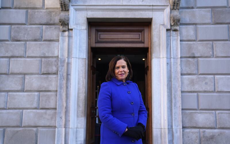 It would be straightforward for Sinn Féin to defend its different stances, north and south, on property taxes should it wish to do so. Photograph: Brian Lawless/PA