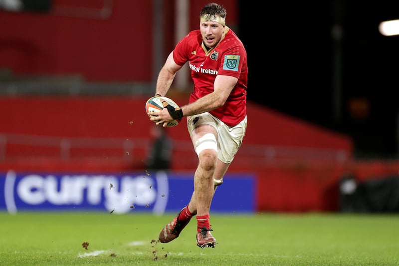 Munster's Tom Ahern. Photograph: Laszlo Geczo/Inpho