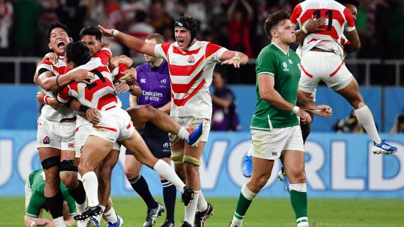 Robbie Deans on Japan’s Rugby World Cup victory over Ireland: ‘I knew it was a possibility. I knew that they’d play out of their skins and if they got a sniff then they’d be hard to deny.’ Photograph: Ashley Western/MB Media/Getty Images