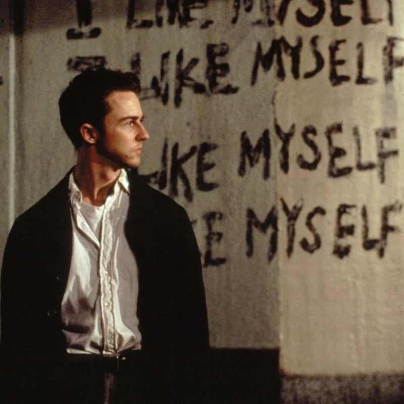 Fight Club: Edward Norton in David Fincher’s 1999 film