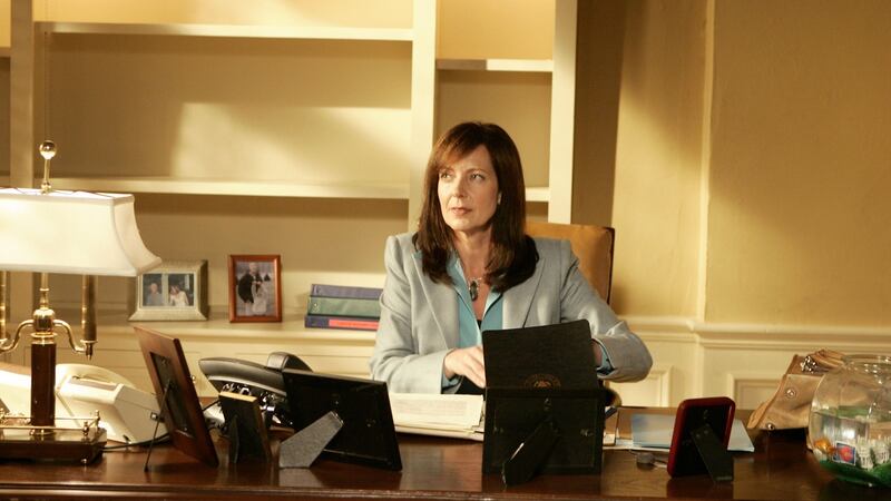 PLaying CJ Cregg in The West Wing.