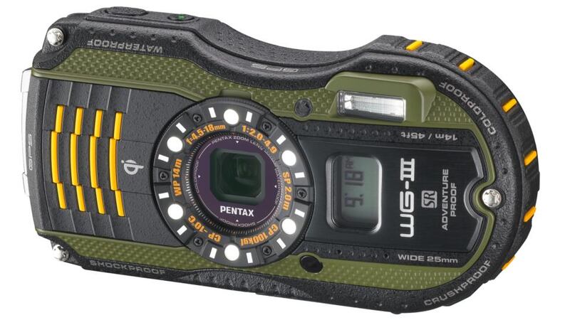 [INDEX_BOLD]Pentax WG-3 Waterproof Camera[/INDEX_BOLD]Actually, it’s not just waterproof, within reason the WG-3 is also drop-, crush-, cold- and dust-proof. It also shoots full 1080p30 HD video, has its own six LED light ring built-in for macro-shooting and comes with GPS for accurate geo-tagging, plus an altimeter and compass. So it’s all-action for demanding, extreme environments like jungle hikes. Or Communion parties. Pentax WG-3 Waterproof Camera, €380 from pixmania.ie