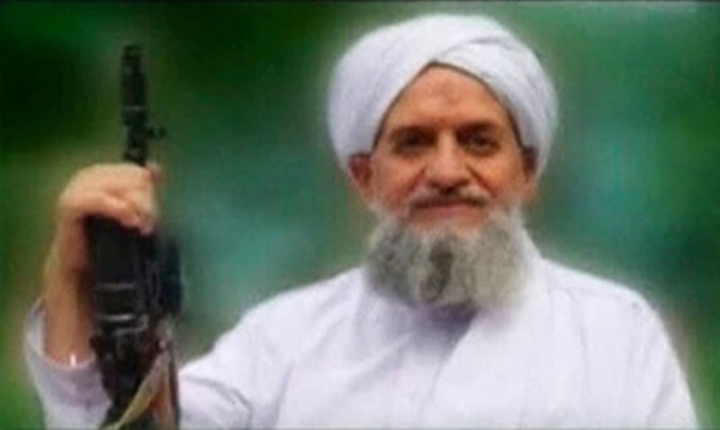 In a 22-minute recording posted on Islamist websites to mark 65 years since Israel’s founding, al-Qaeda leader Ayman al-Zawahiri said the only way to solve the Palestinian problem was through jihad, or Islamic holy war 