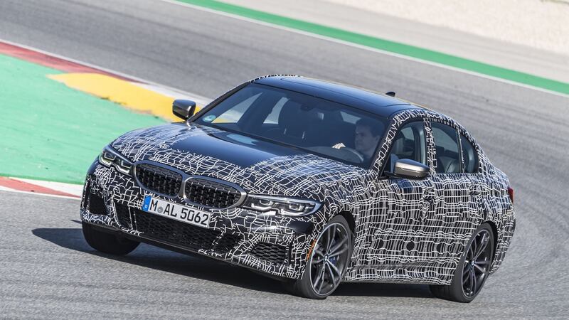 BMW let us loose on the Portimao race circuit in the Algarve to try it out. The 3 Series in question was the upcoming M340i