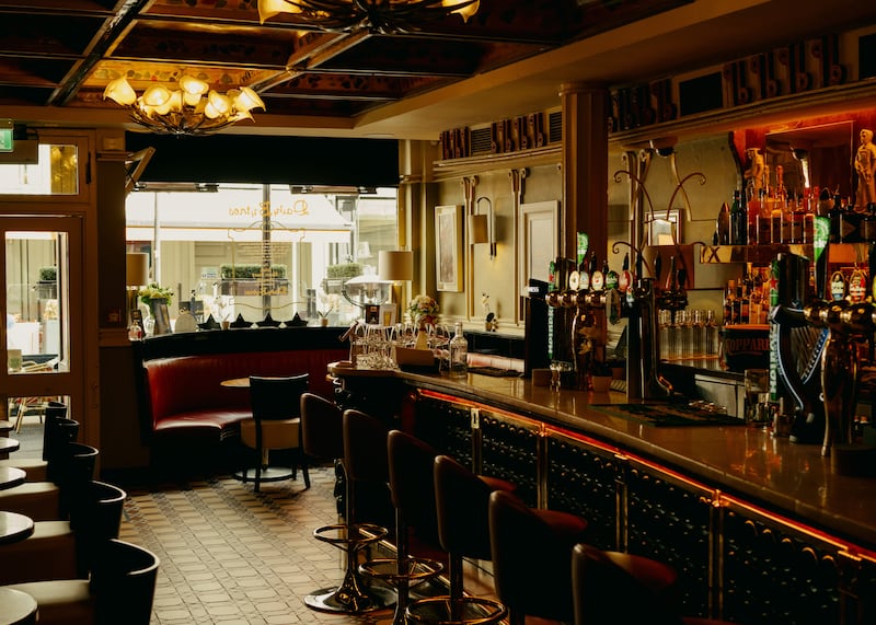 Inside Davy Byrnes. Photograph: Ellius Grace/New York Times