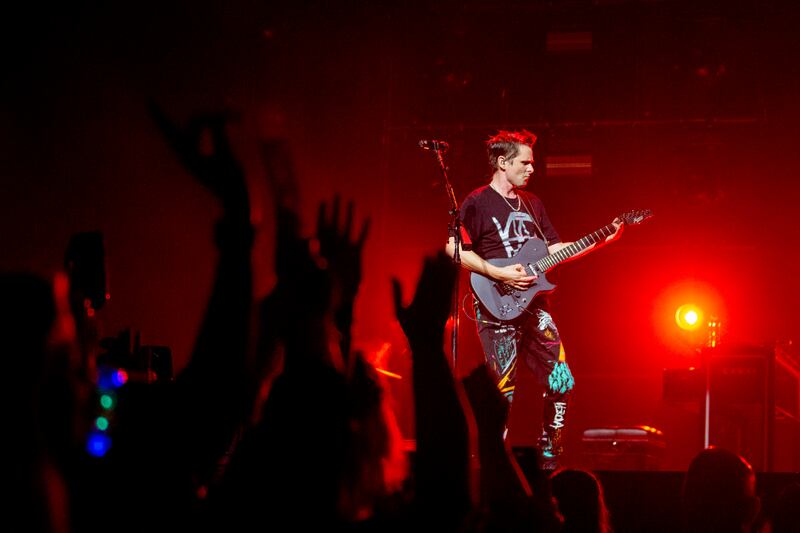 Matt Bellamy of Muse performing at 3Arena in Dublin.
Photograph Tom Honan/The Irish Times.