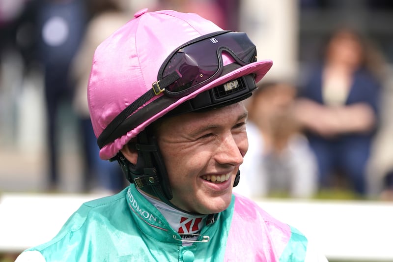 Jockey Colin Keane was on board a 66-1 outsider in The Algarve when beating only one home in last year’s Oaks. Photograph: Brian Lawless/PA