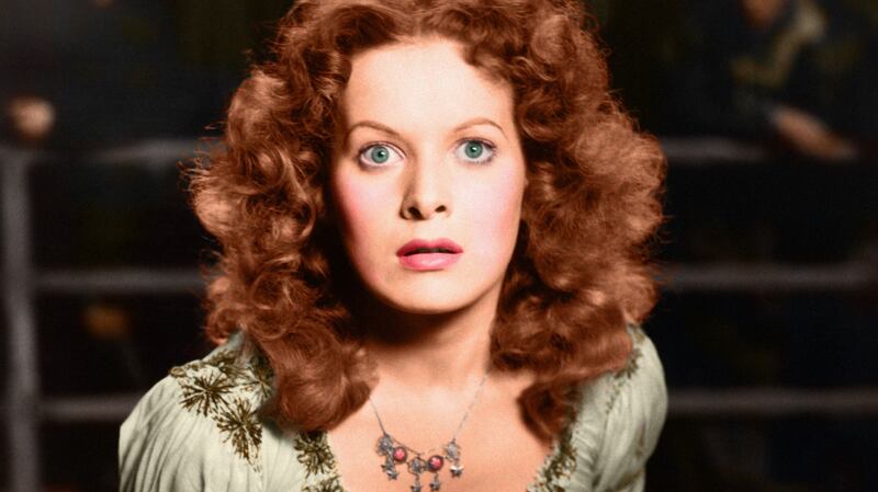 Maureen O’Hara as Esmeralda in The Hunchback of Notre Dame (1939): The character Claude Frollo is obsessed with the dancer