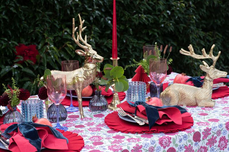 Christmas dining by The Designed Table