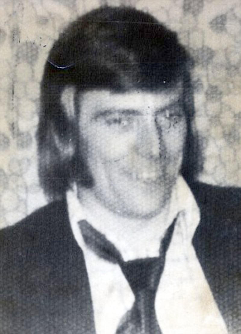 Photograph of Tom McFeely taken from a Republican leaflet about the 1980 hunger strikes