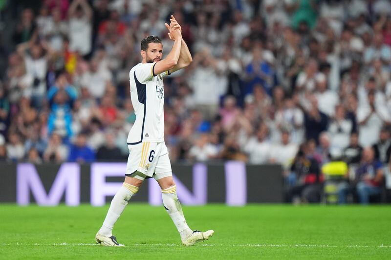 Nacho Fernandez: will captain Real Madrid against Borussia Dortmund at Wembley. Photograph: Angel Martinez/Getty Images