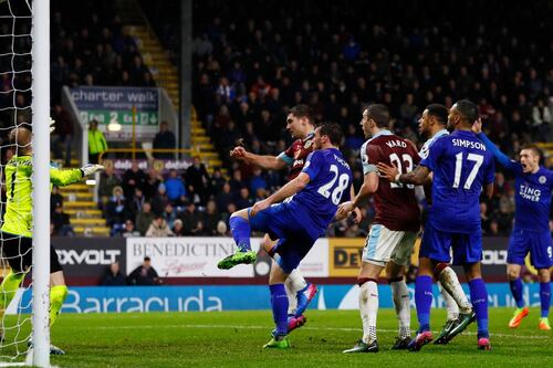 Burnley strike late to consign champions Leicester to another defeat