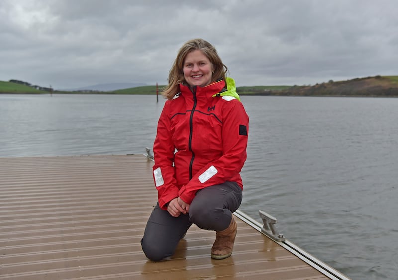 Sailor Joan Mulloy at Westport Quay. Photograph: Conor McKeown